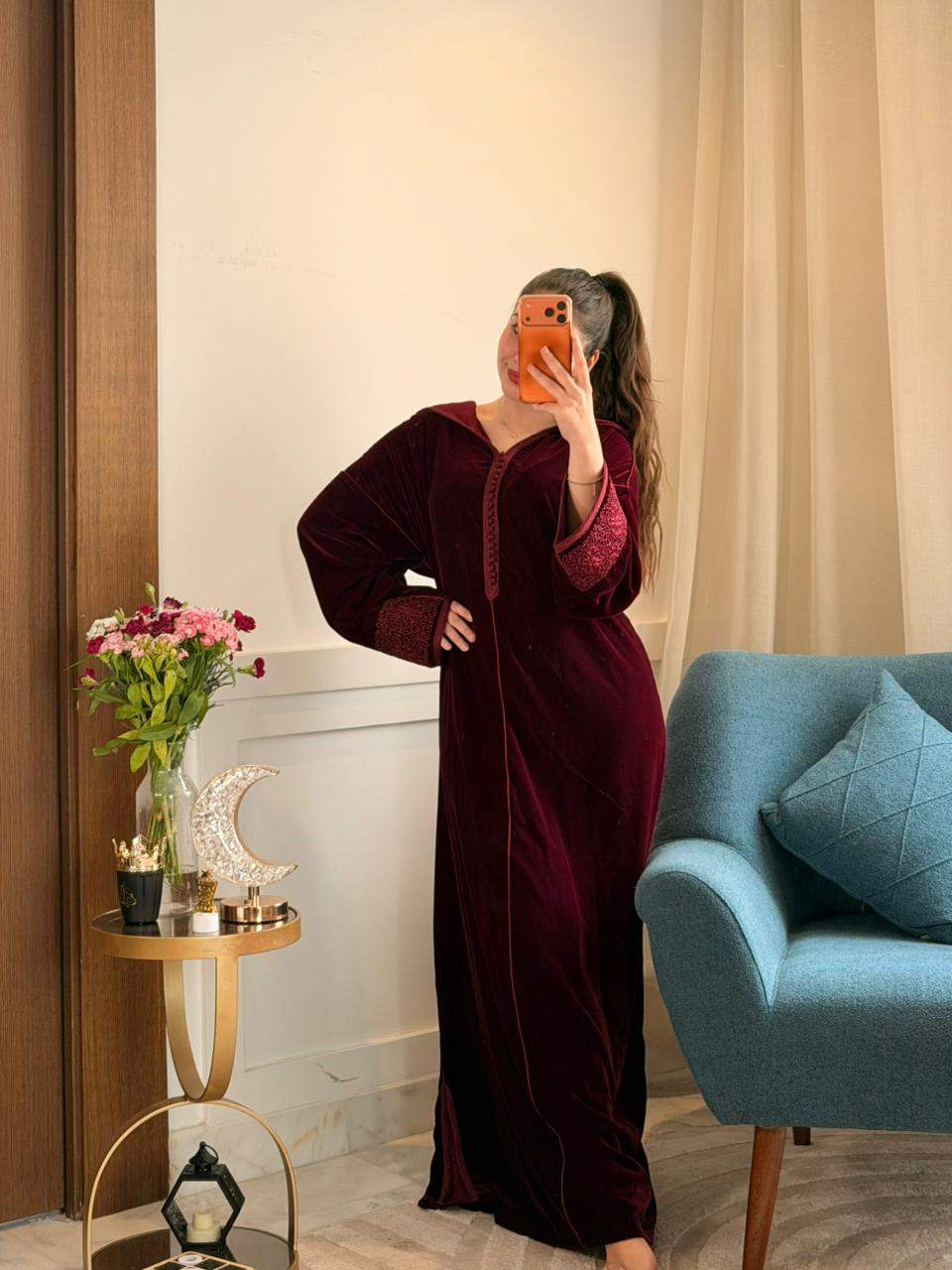 Jellaba Debaj vue 3 — Prestina Maroc