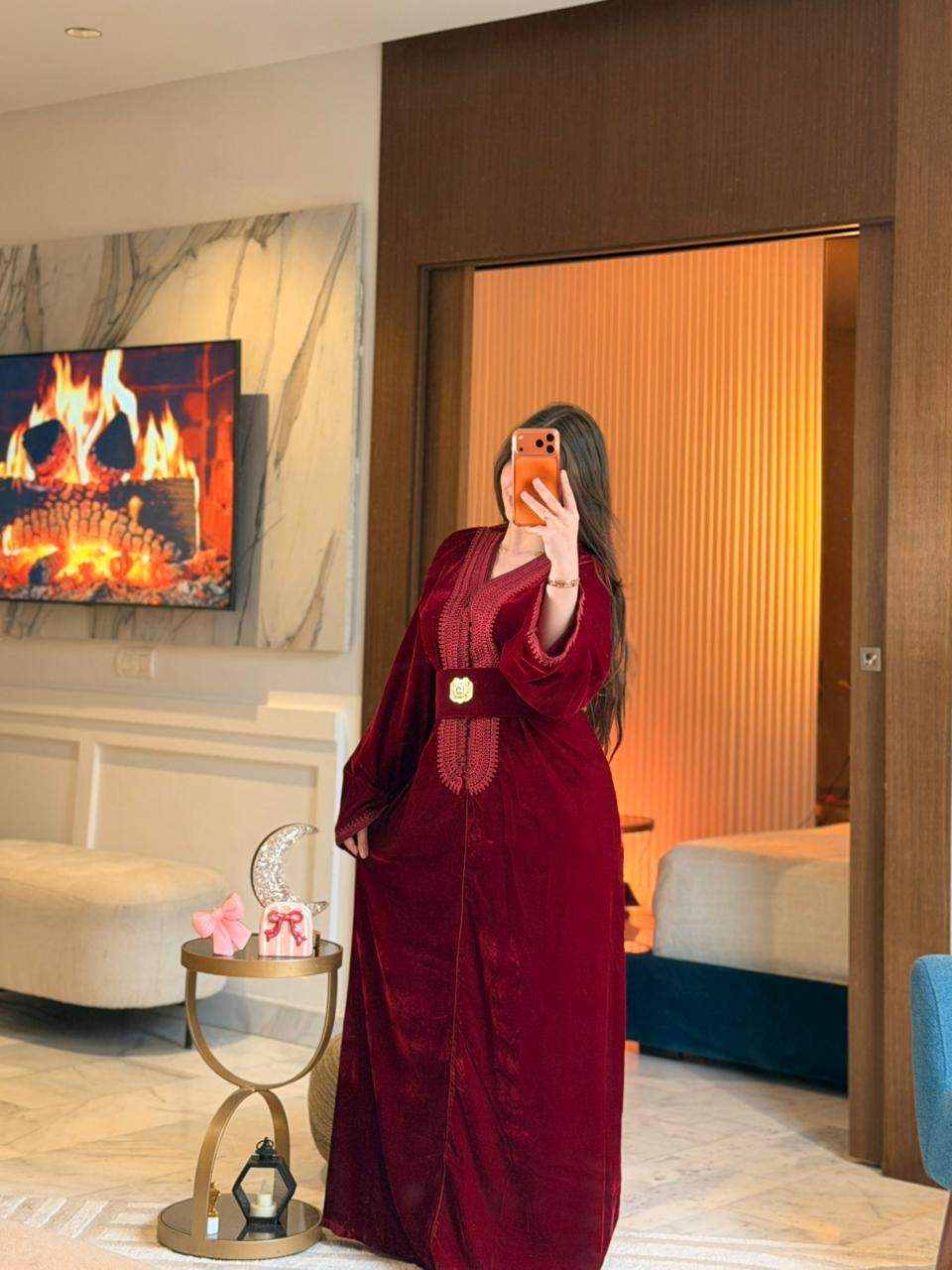 Caftan Ghaliyat vue 3 — Prestina Maroc