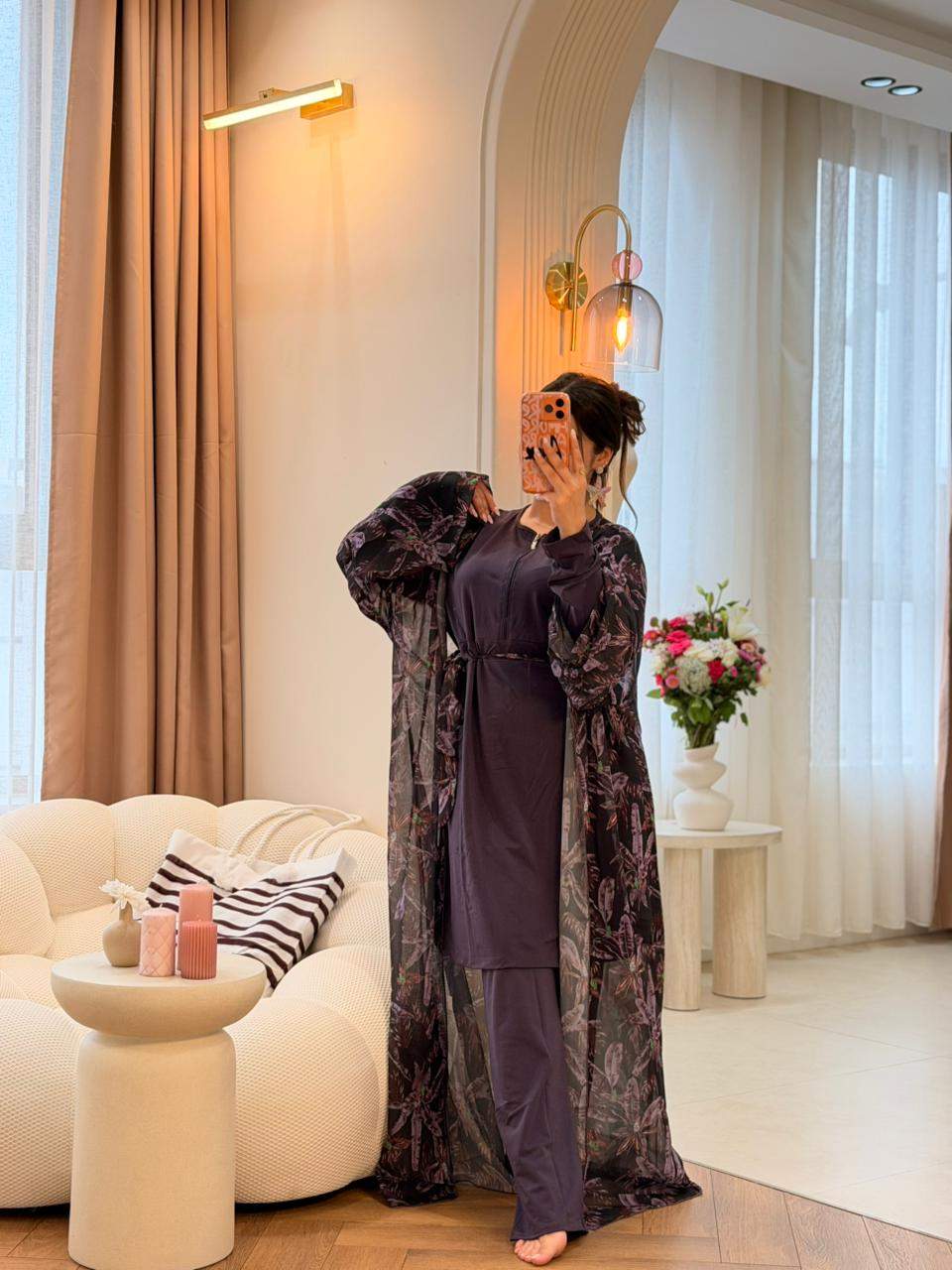 Burkini Grande Taille Multicolore Burkini femme — Prestina Maroc