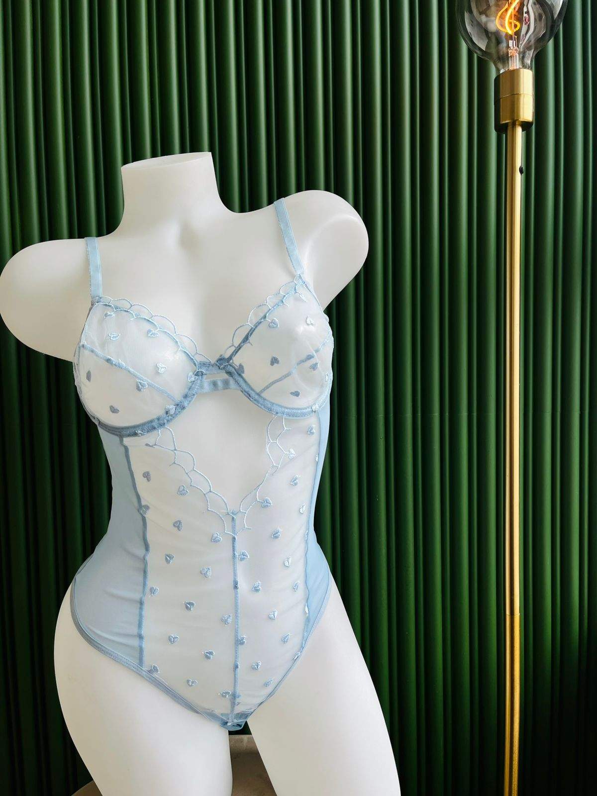 Une Seule Piece Cute Avec Petites Coeurs vue 3 — Prestina Maroc