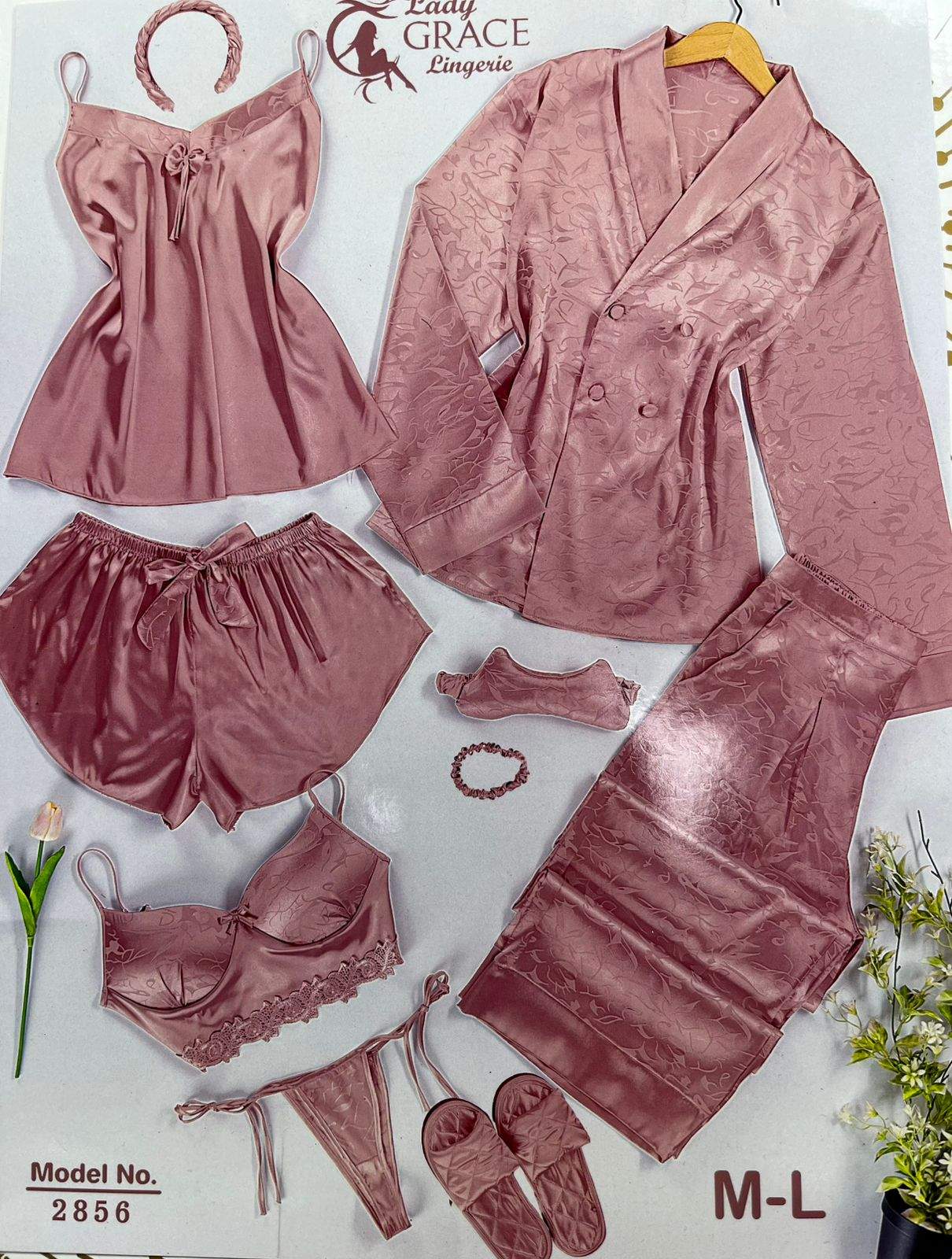 Ensemble Nightie Ensemble Lingerie femme — Prestina Maroc