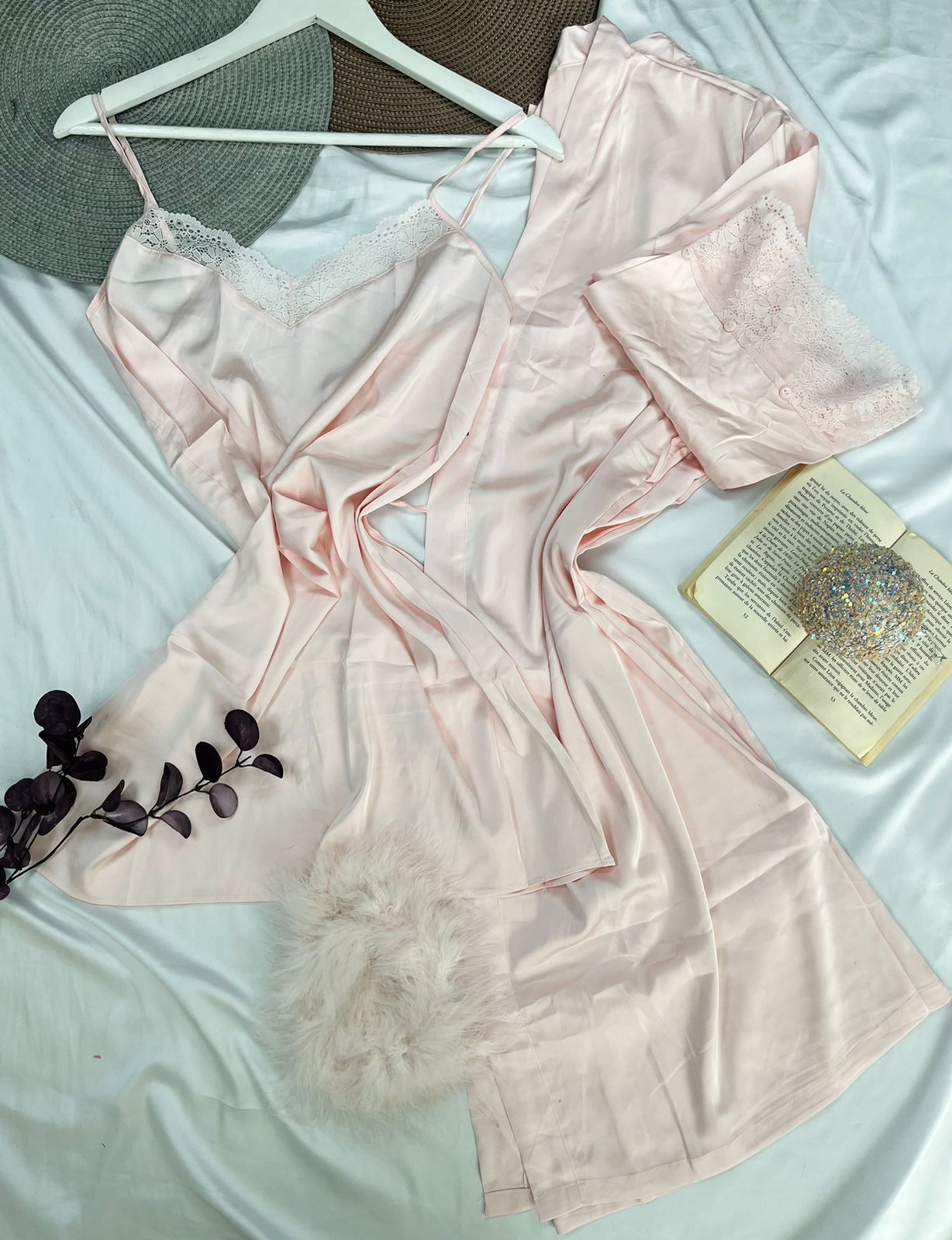 Nuisette Avec Peignoir vue 2 — Prestina Maroc