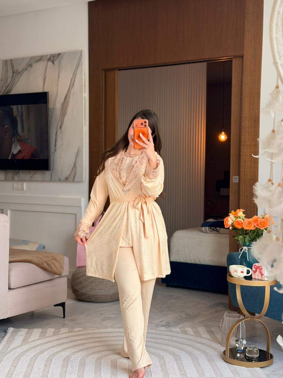 Karolin Pyjama Ref11309 vue 3 — Prestina Maroc