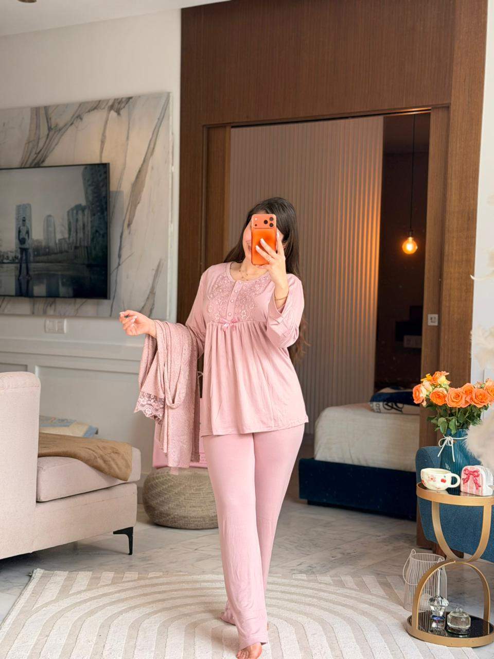 Karolin Pyjama Ref11309 vue 2 — Prestina Maroc