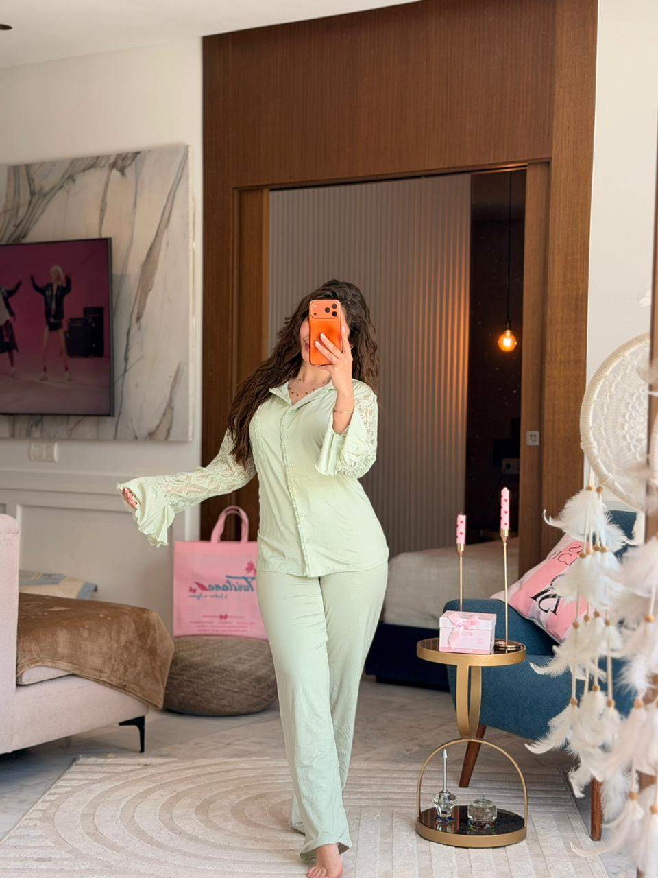 Bella Pyjama By Miss Rose vue 2 — Prestina Maroc