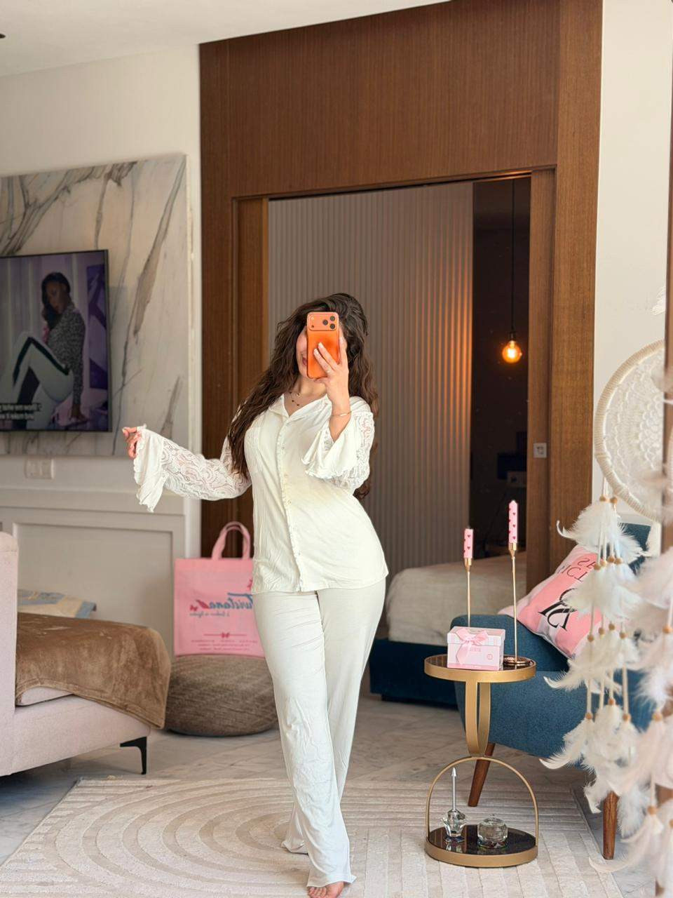 Bella Pyjama By Miss Rose vue 3 — Prestina Maroc