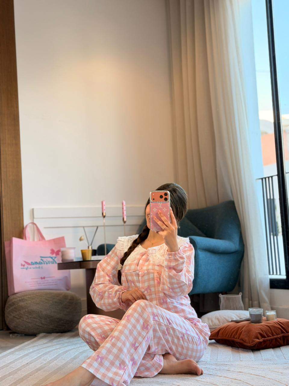 Soft Plaid vue 3 — Prestina Maroc