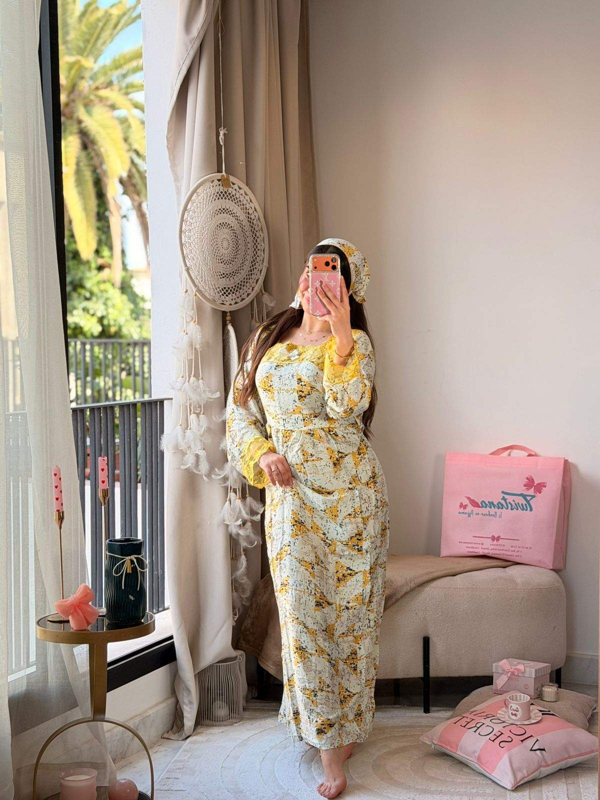Elegant Pyj Long Pyjama Long femme — Prestina Maroc