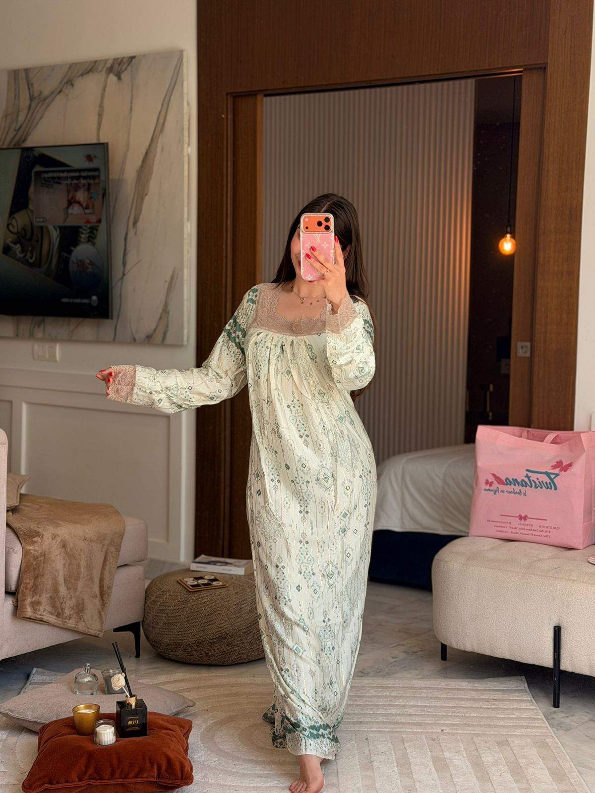 Long Karoline Pyjama Long femme — Prestina Maroc