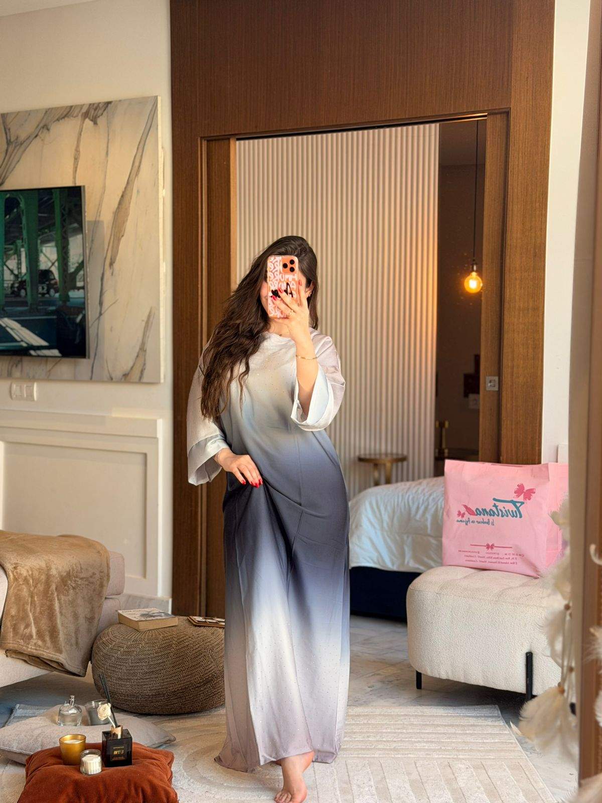 Rosa Pyjama-200 Pyjama Long femme — Prestina Maroc