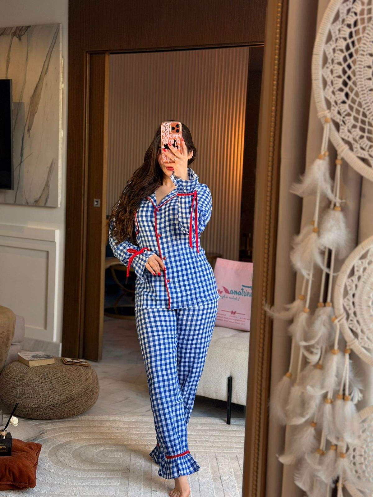 Hello Kitty Carreaux 14057 vue 4 — Prestina Maroc